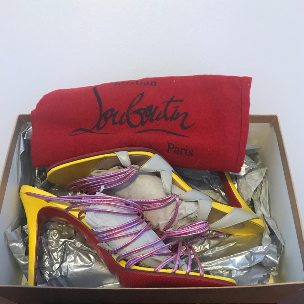 Christian Louboutin Strappy Pumps